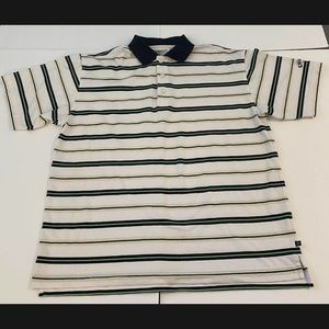 Callaway Men’s Sport Polo Golf Shirt Size Small Striped Pattern